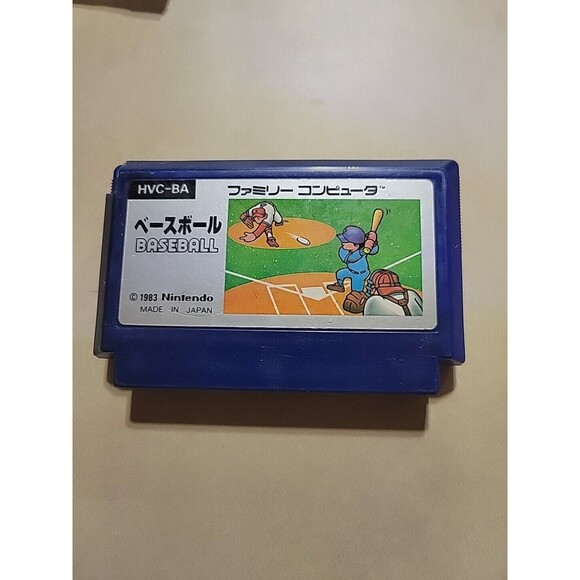 Baseball for Famicom JP Import HVC-BA Japan US Seller - Picture 1 of 3